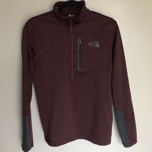 Men’s North Face quarter zip